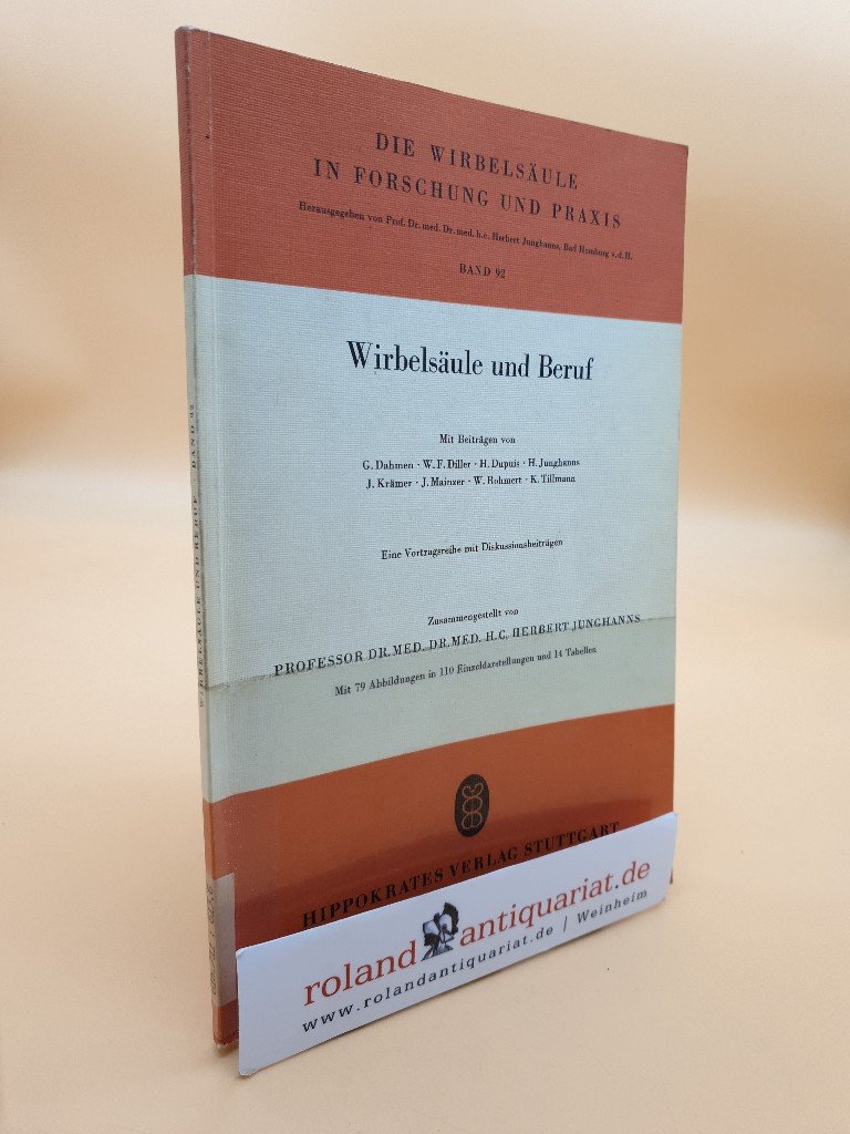 Herbert Junghanns Die Wirbels ule in Forschung und Praxis